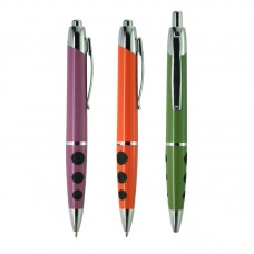 Spotty Plastic Ball Pen (3 colors)